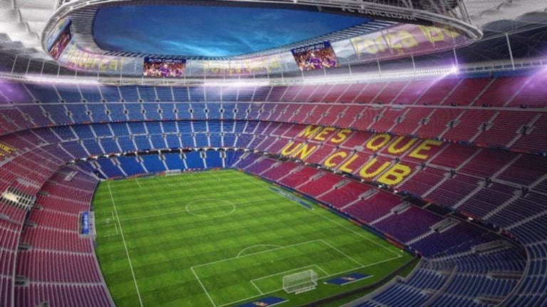 2- Camp Nou – Barcelone, Espagne (99.354 spectateurs)
