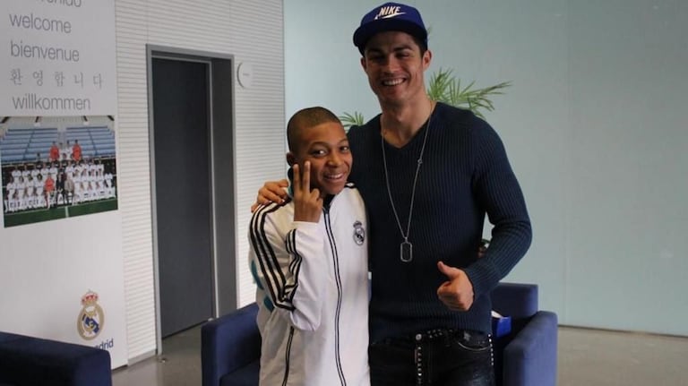 Ronaldo et Mbappé.