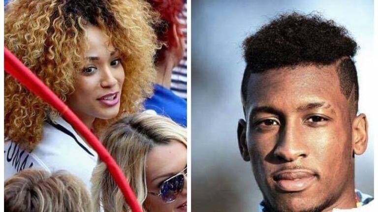 Kingsley Coman et sa compagne Sephora Goignans
