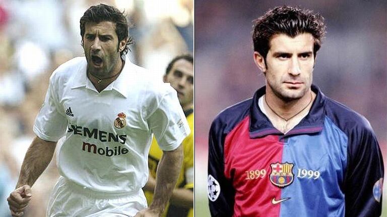 Après 5 ans sous les couleurs du club catalan, l'international portugais Luis Figo signe directement un contrat avec l'ennemi merengue.
