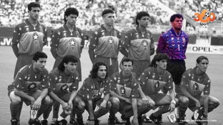 Khalil Azmi, transféré du Wydad au Raja en 1992.