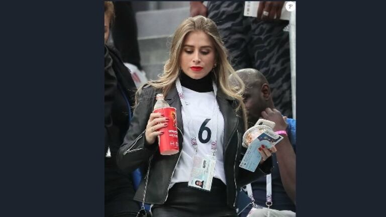 Maria Salaues, compagne de P.Pogba.