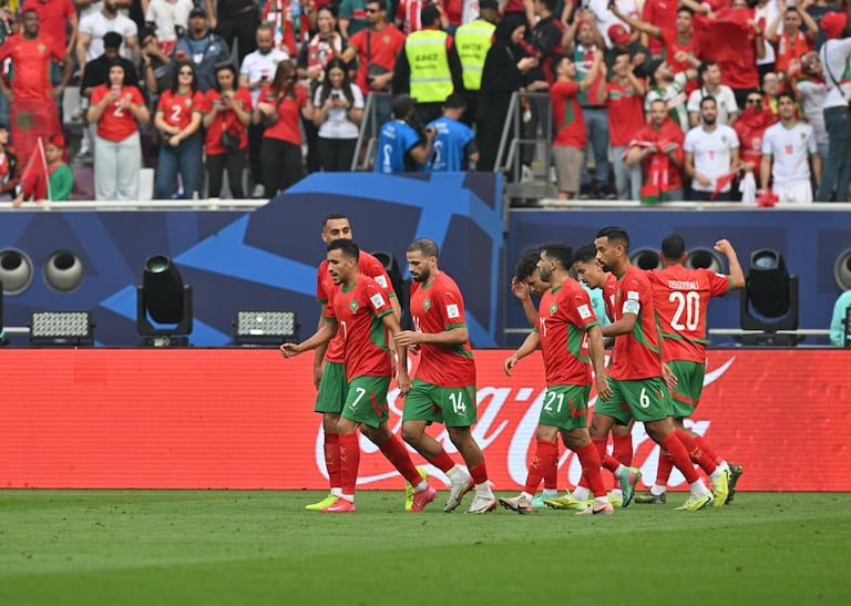 Images du match Maroc-Comores