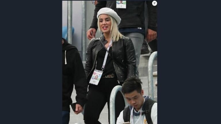 La femme d'Antoine Griezmann, Erika Choperena.