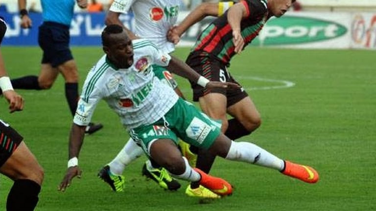 Lys Mouithys transféré du Wydad au Raja en 2014.