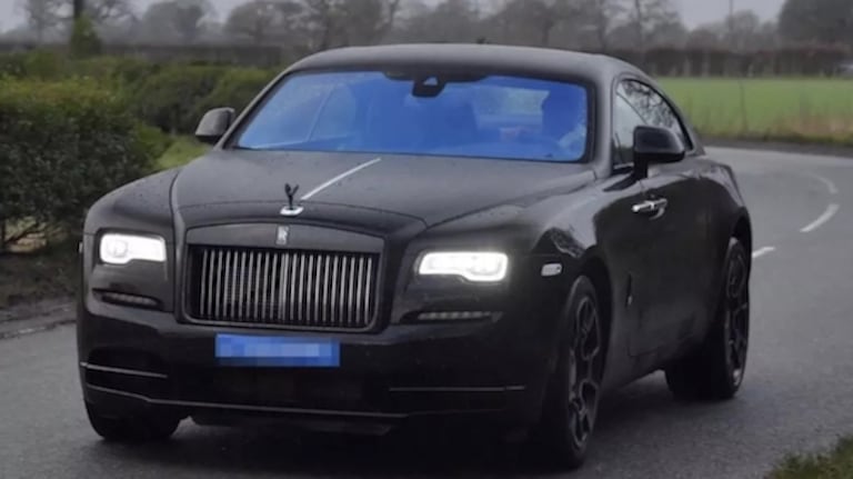 Paul Pogba (Rolls Royce wraith)