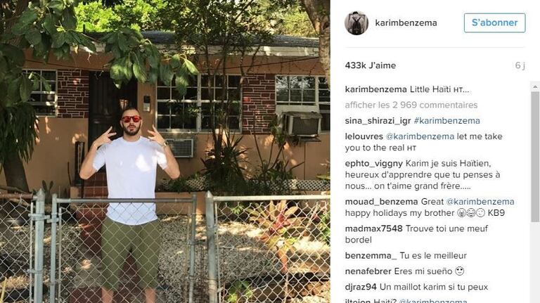 Karim Benzema a pu profiter des paysages paradisiaques des Antilles. S’essayant au Jet Ski et prenant la pose avec son grand ami, le rappeur français Booba. 