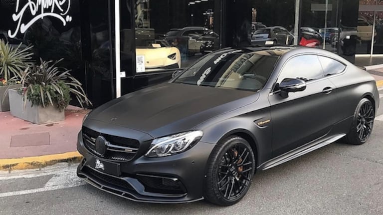 Presnel Kimpembe (Mercedes C63-AMG)
