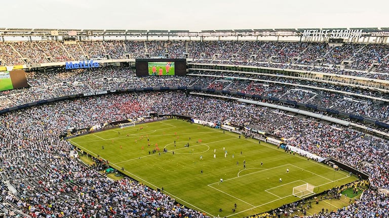 Le MetLife Stadium de New York/New Jersey, USA. (84,953 places)