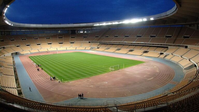 Inauguré en 1999, le stade olympique de Séville peut accueillir jusqu'à 57.000 spectateurs.