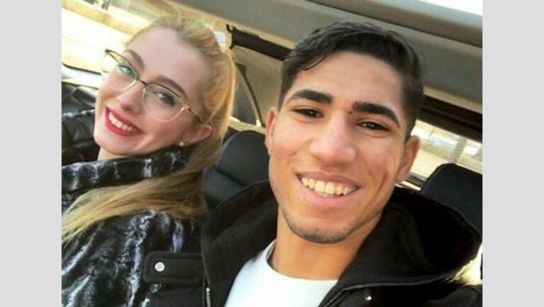 Achraf Hakimi a passé ses vacances sa bien aimée Lucia, avant de passer son réveillon avec sa famille