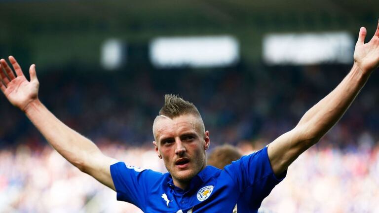 Jamie Vardy : 19 buts (Leicester City) 