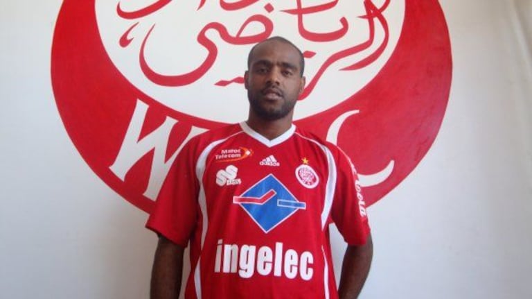 Mohamed Armoumen, transféré du Raja au Wydad à l'intersaison 2009.