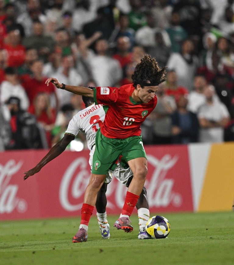 Séquence du match Maroc-Mali (U17), 8e de finale de la Coupe du Monde Qatar-2025