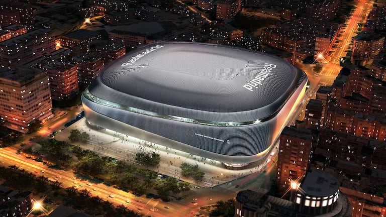 Le stade Santiago-Bernabeu de Madrid.