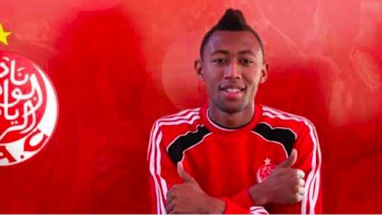 Jawad Issine, joueur du CRA. A également profité de la faille des contrats pour signer au Raja.